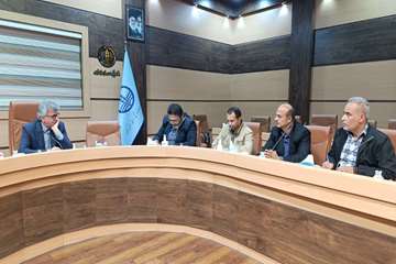 نشست نمایندگان بهورزان استان با رئیس دانشگاه و مدیر حراست دانشگاه 