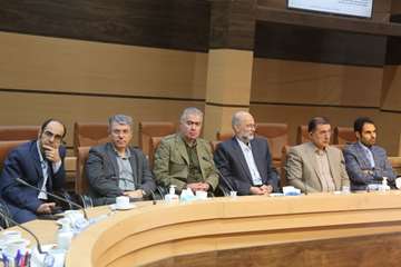 نشست مشترک مسئولان نظام سلامت با بازرس کل استان در سالن اجلاس حوزه ریاست