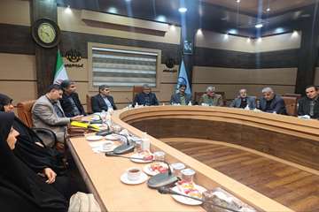 نشست مشترک مسئولان کانون بسیج جامعه پزشکی گیلان و شهرستان‌های استان با حضور دکتر محمدتقی آشوبی- رئیس دانشگاه، اسمعیل زودلی- مدیر