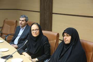 نشست مشترک مسئولان نظام سلامت با بازرس کل استان در سالن اجلاس حوزه ریاست