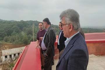 بازدید معاون وزیر بهداشت از بیمارستان و مجتمع دانشگاهی لاکان رشت