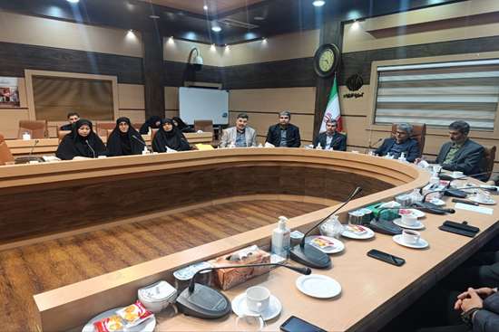 نشست مشترک مسئولان کانون بسیج جامعه پزشکی گیلان و شهرستان‌های استان با حضور دکتر محمدتقی آشوبی- رئیس دانشگاه، اسمعیل زودلی- مدیر 